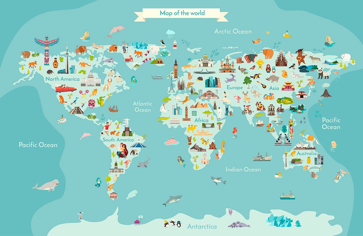 green-maps-design-Singular design large mural-full-view