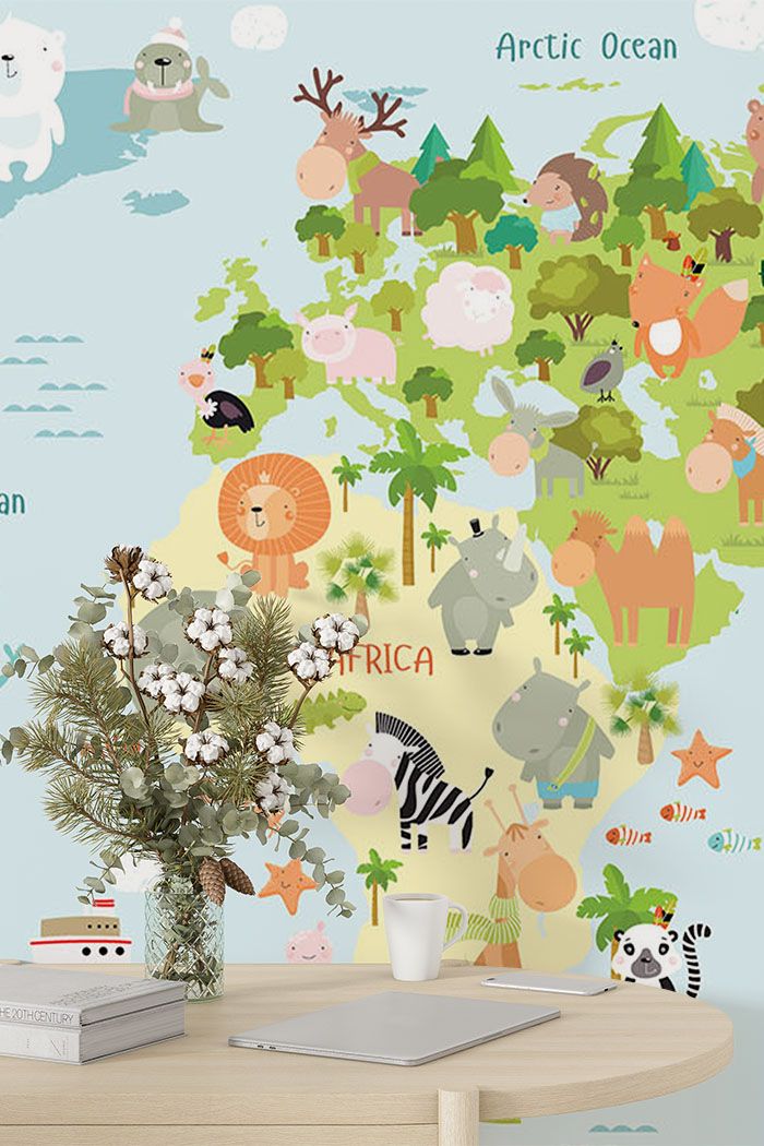 animal-cartoon-world-map-wallpaper-high-image