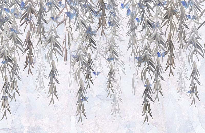 grey-tropical-wallpaper-image