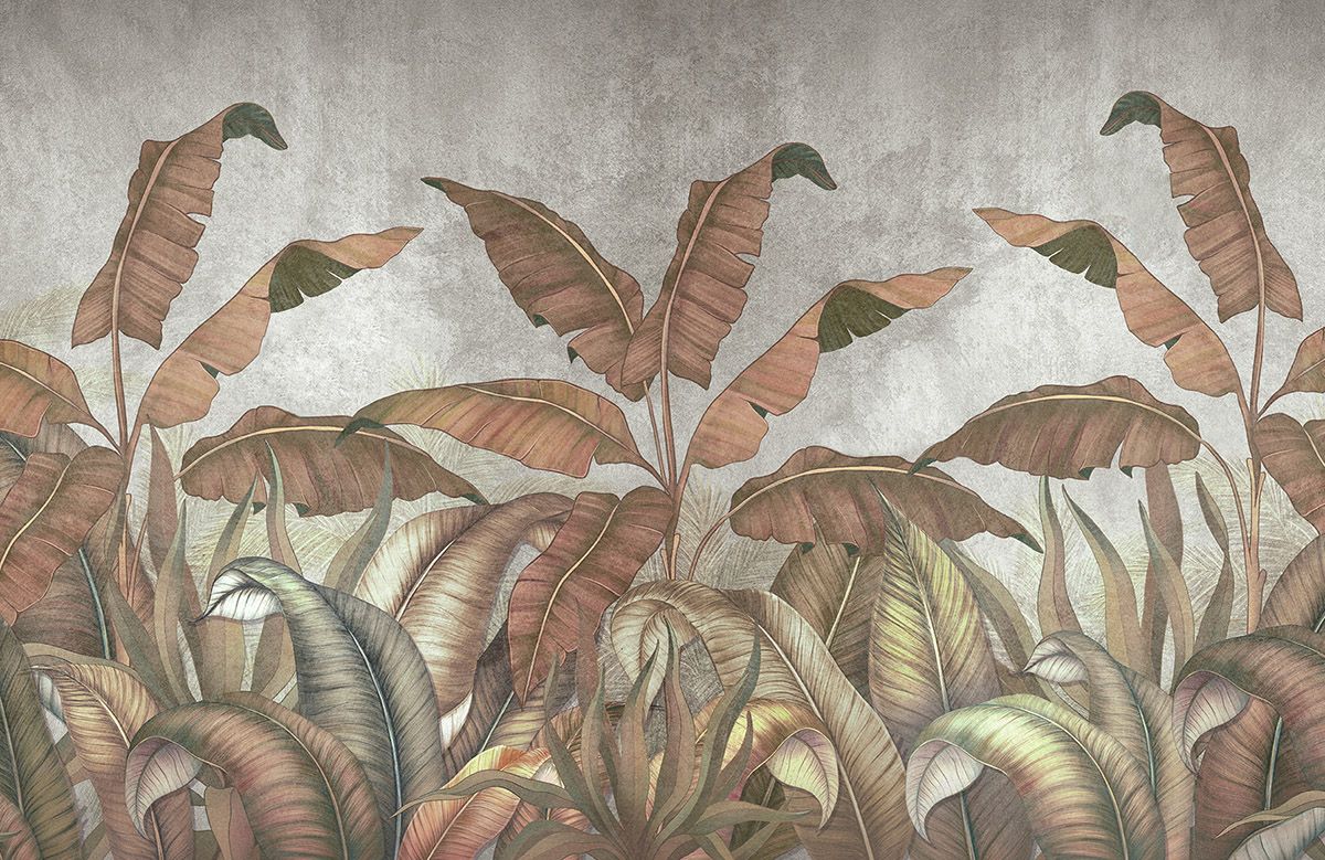 brown-nature-design-Singular design large mural-full-view