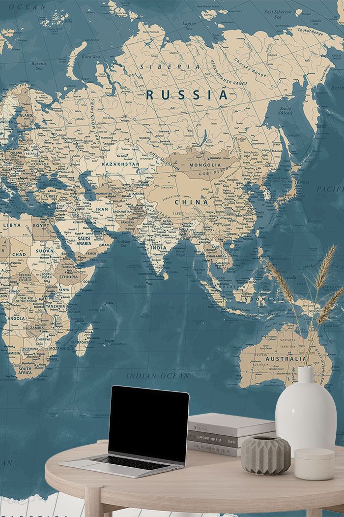 blue-brown-world-map-wallpaper-high-image