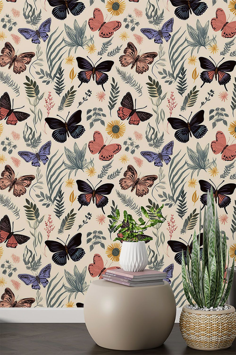 butterfly-wallpaper-for-wall-tall-wall