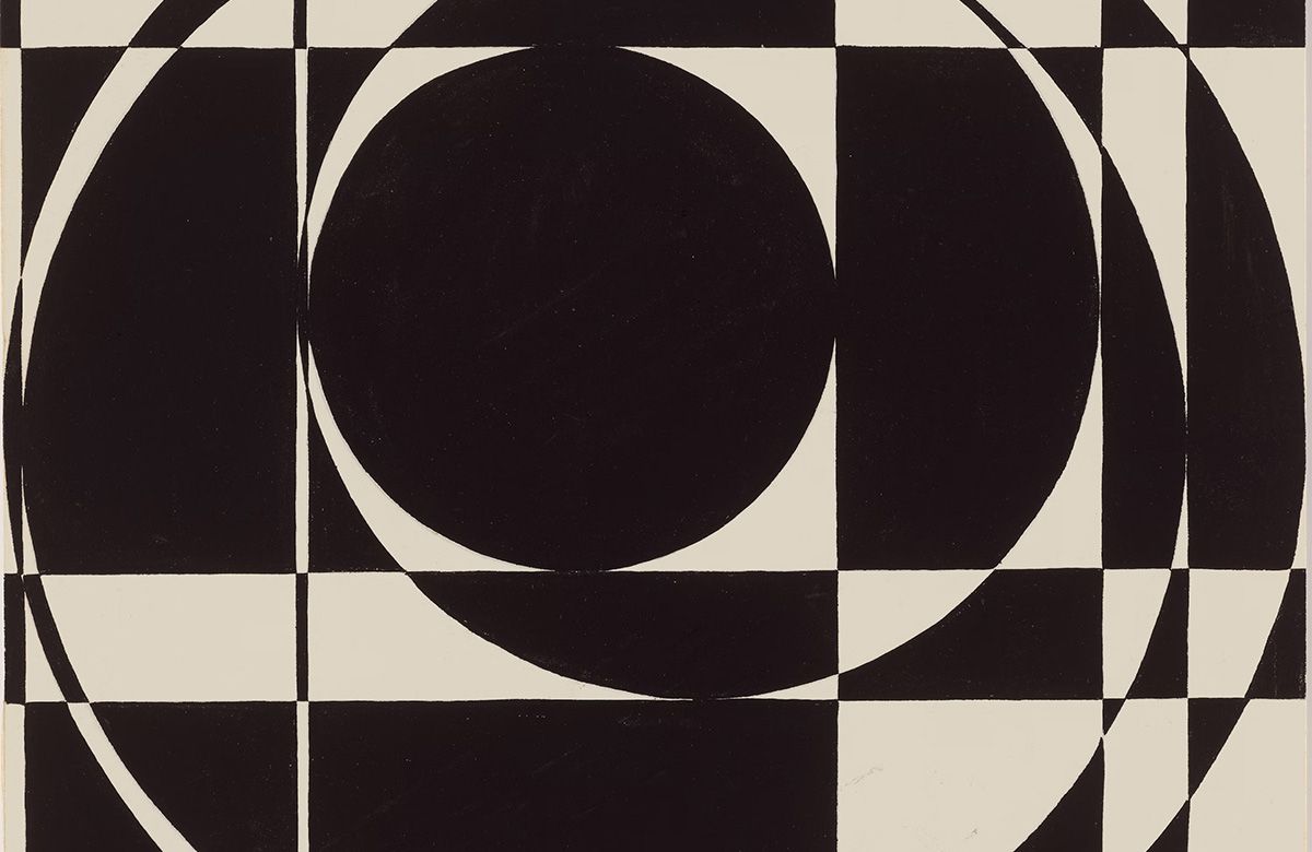 black-white-geometric-wallpaper-design