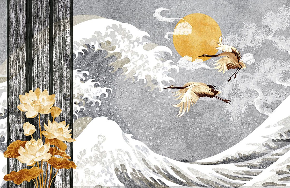 luxy-japan-wave-art-wallpaper-view