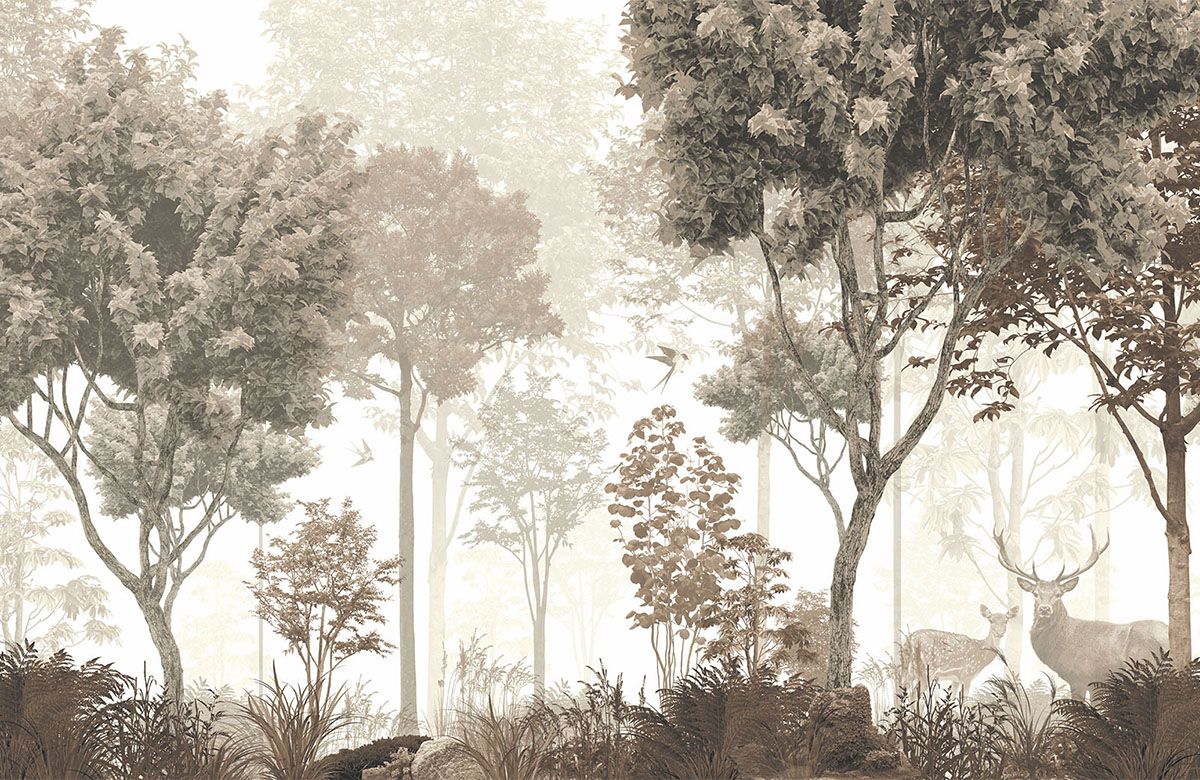 brown-forest-deer-landscape-wallpaper-view