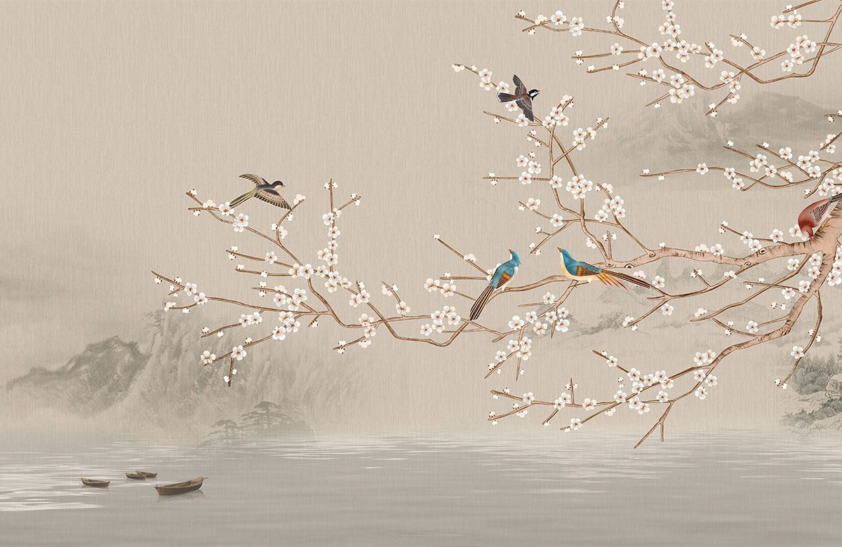birds-floral-chinoiserie-art-wallpaper-view