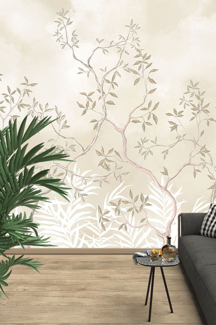 muted-cream-leafy-grove-wallpaper-tall-view
