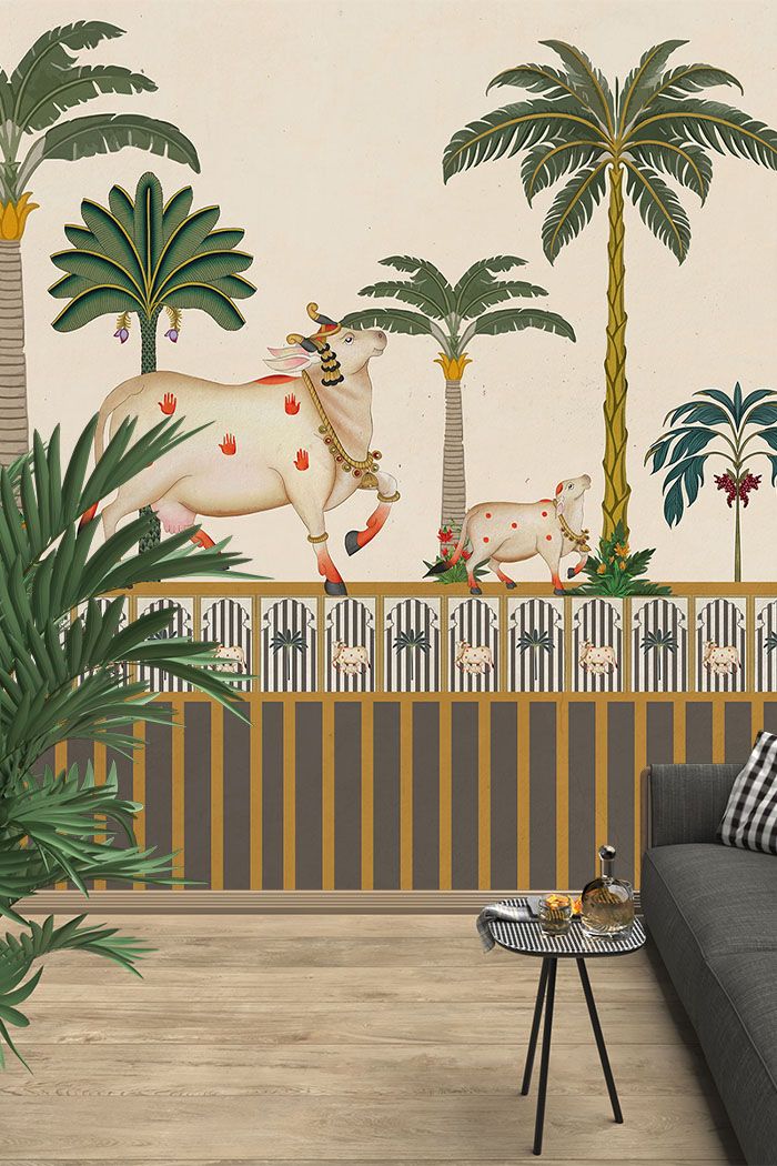 sacred-cow-pichwai-art-wallpaper-tall-view