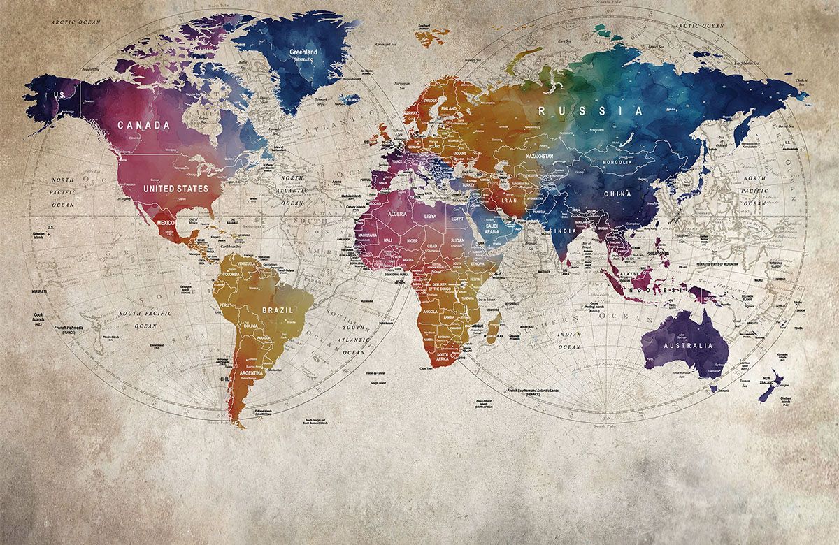 vintage-watercolor-world-map-wallpaper-view