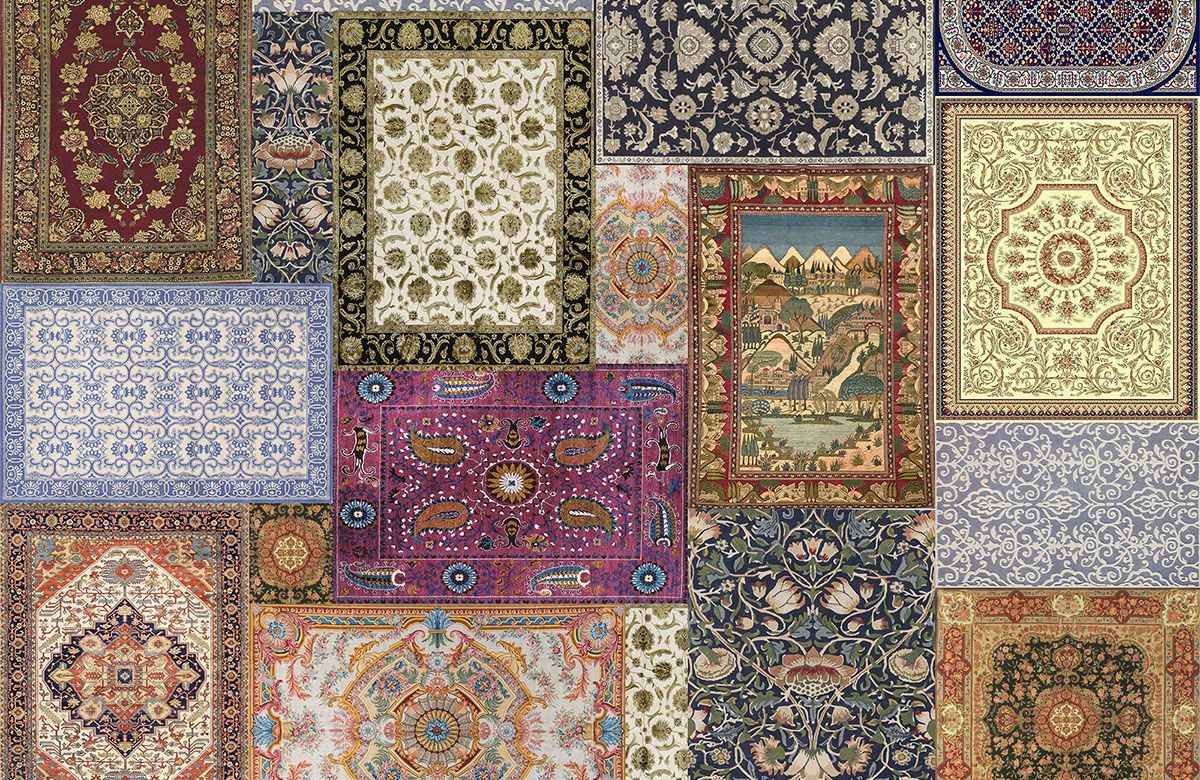 royal-rug-collage-wallpaper-view