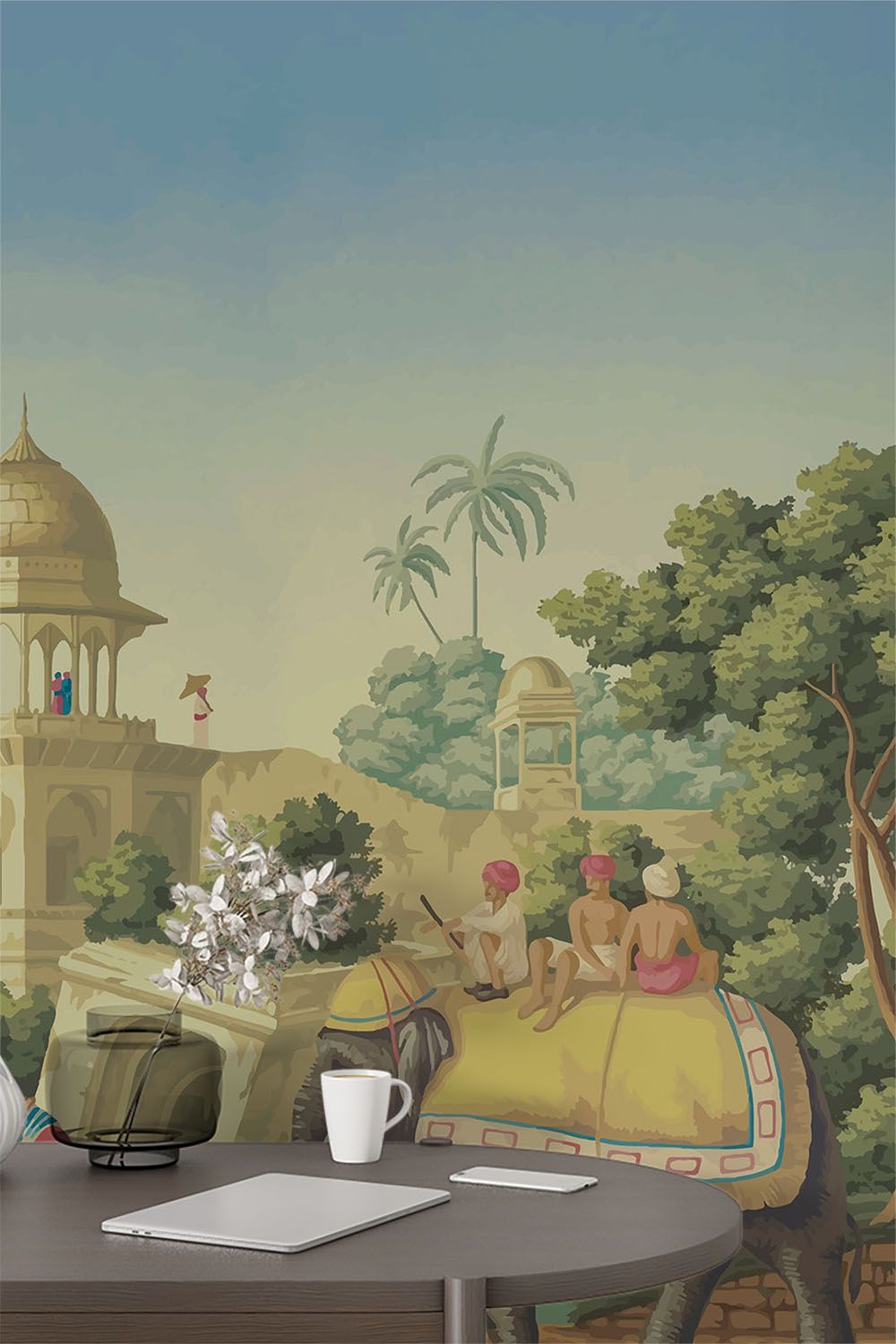 vintage-indian-wallpaper-tall-wall