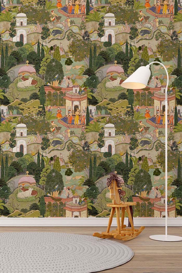 pichwai-art-wallpaper-tall-wall