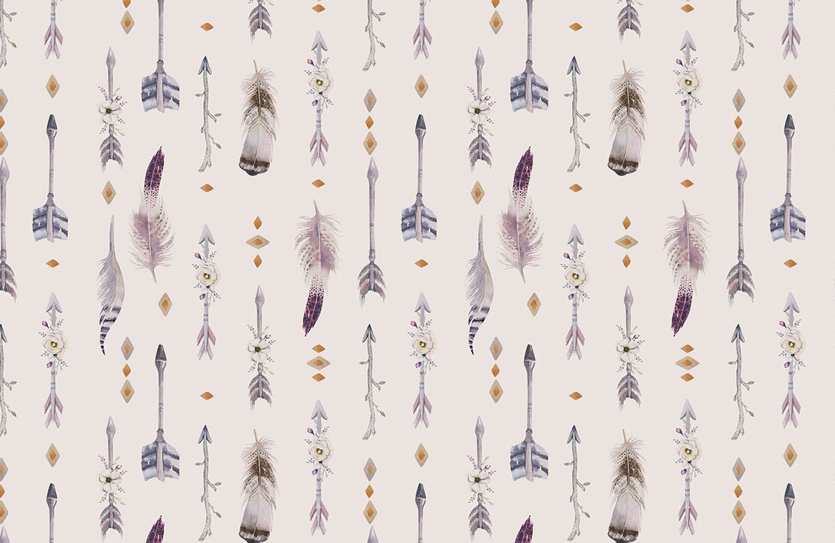 arrows-and-feathers-pattern-wallpapers-only-image