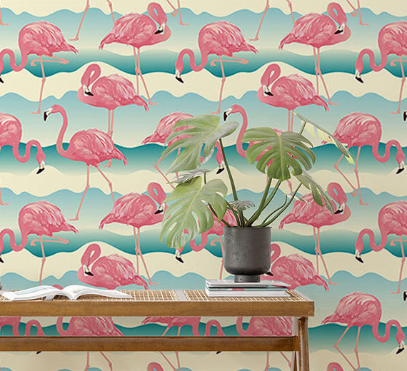 pink-flamingo-in-water-pattern-wallpapers-thumb