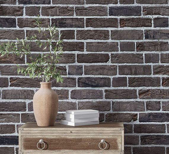 grey-brick-design-Singular design large mural-thumb