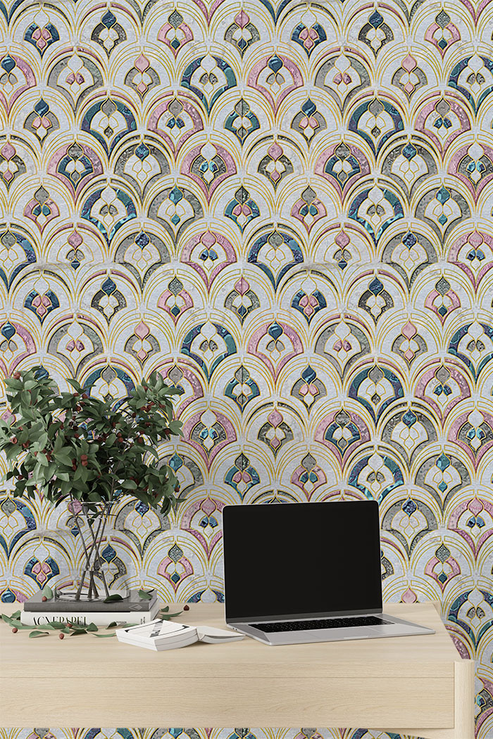 ornate-shell-tiles-wallpaper-long-image