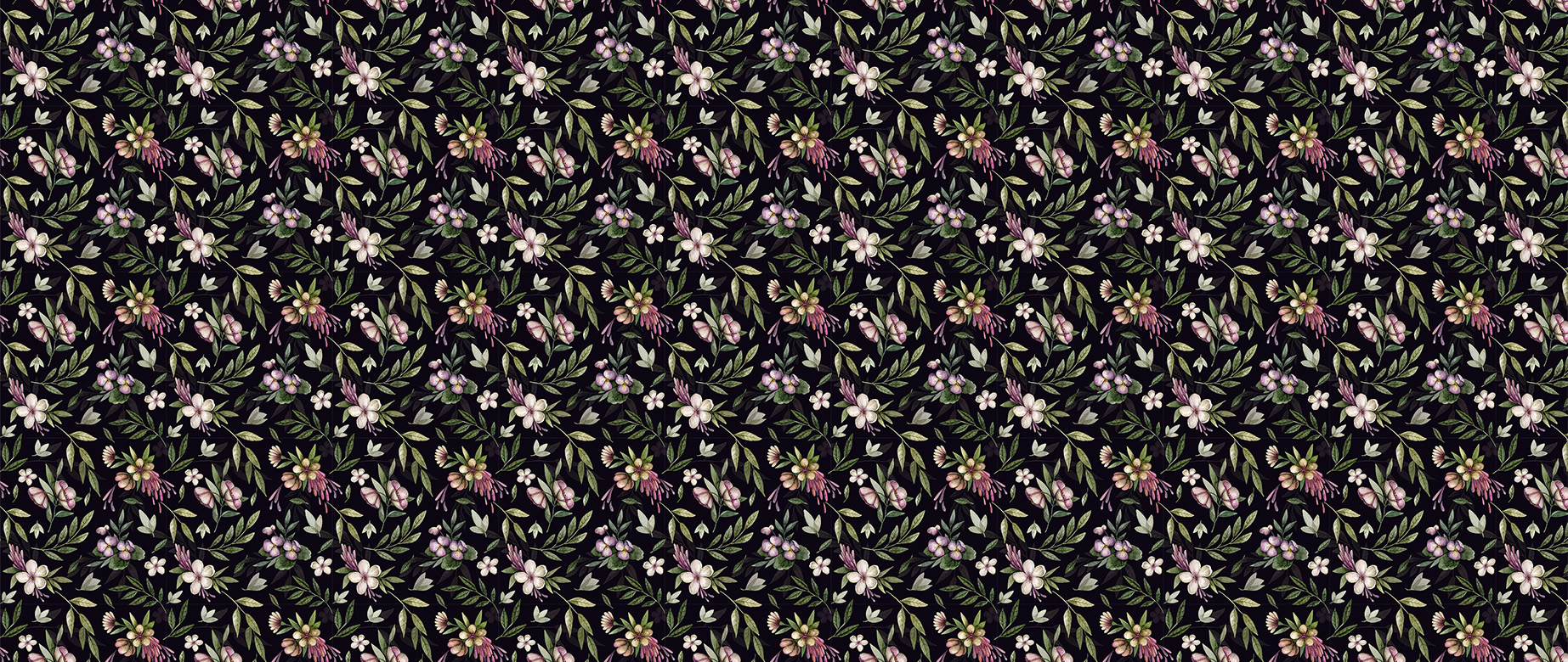 dark-flowers-and-leaves-in-watercolour-wallpapers-full-wide-view