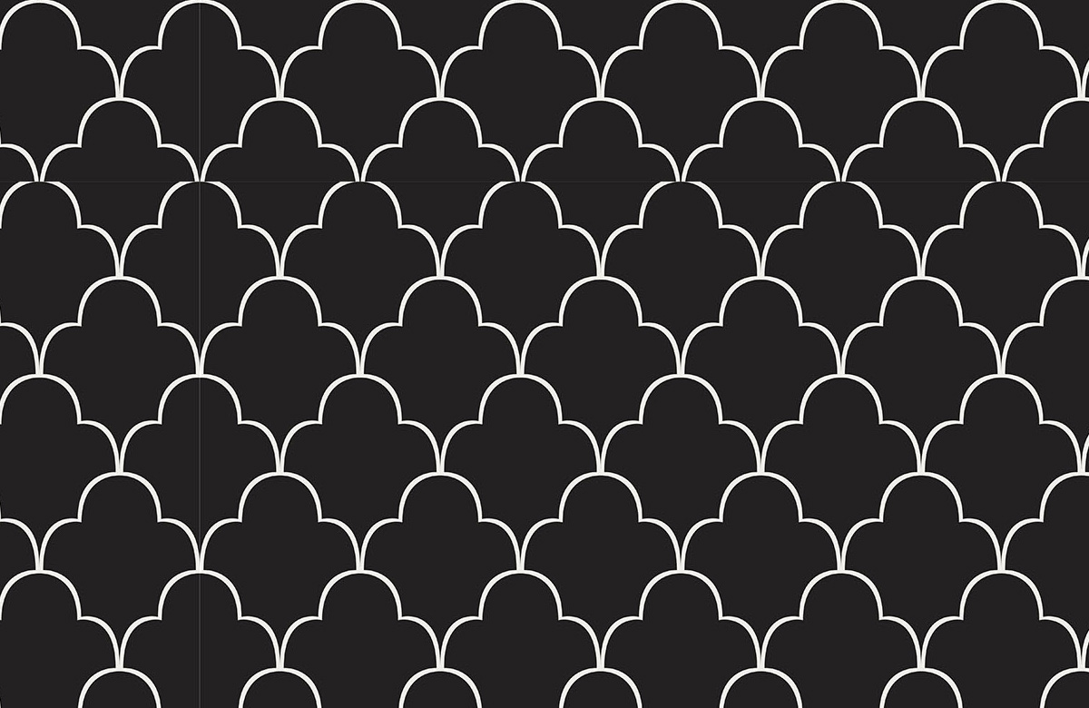 black-royal-design-Seamless design repeat pattern wallpaper-roll