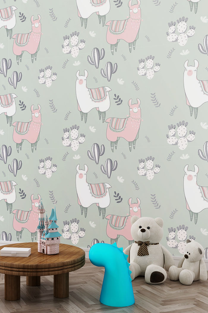 grey-sleeping-llama-wallpaper-long-image
