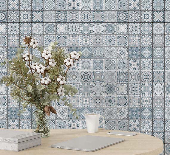 white-teal-mosaic-geometric-tile-wallpaper-thumb