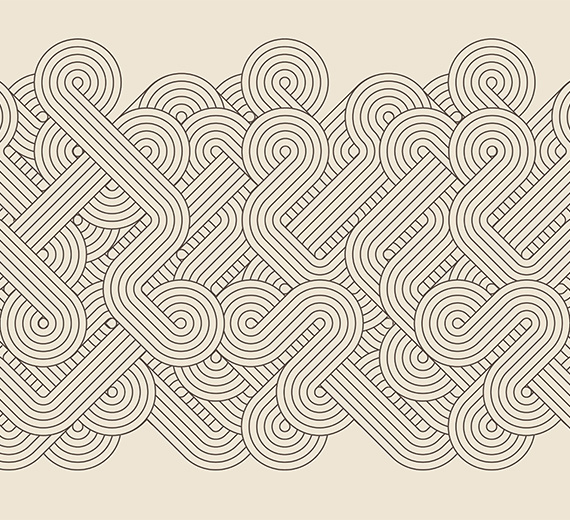 beige-lines-design-Singular design large mural-thumb