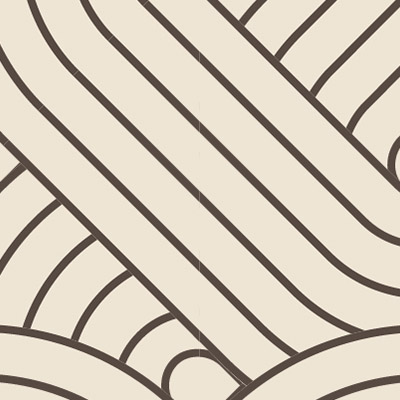 beige-lines-design-Singular design large mural-zoom-view