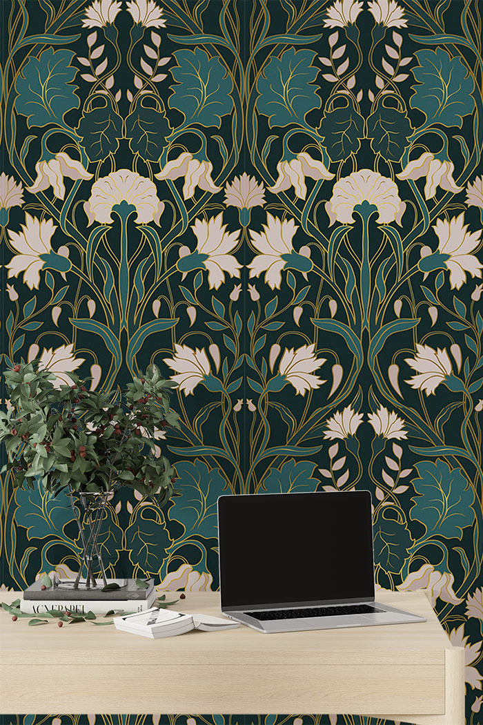 elegant-ornate-large-damask-wallpaper-long-image