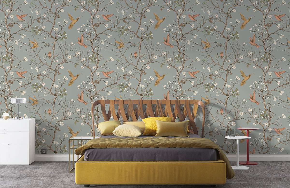 humming-bird-on-a-winter-blossom-wallpapers-in-front-of-bed