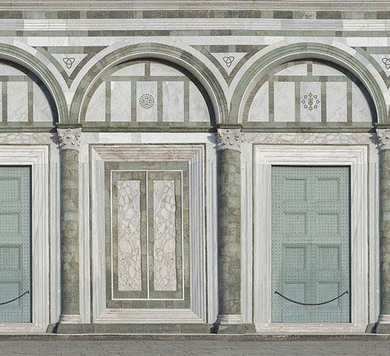 white-geometric-arch-doors-wallpaper-wallpaper-thumb