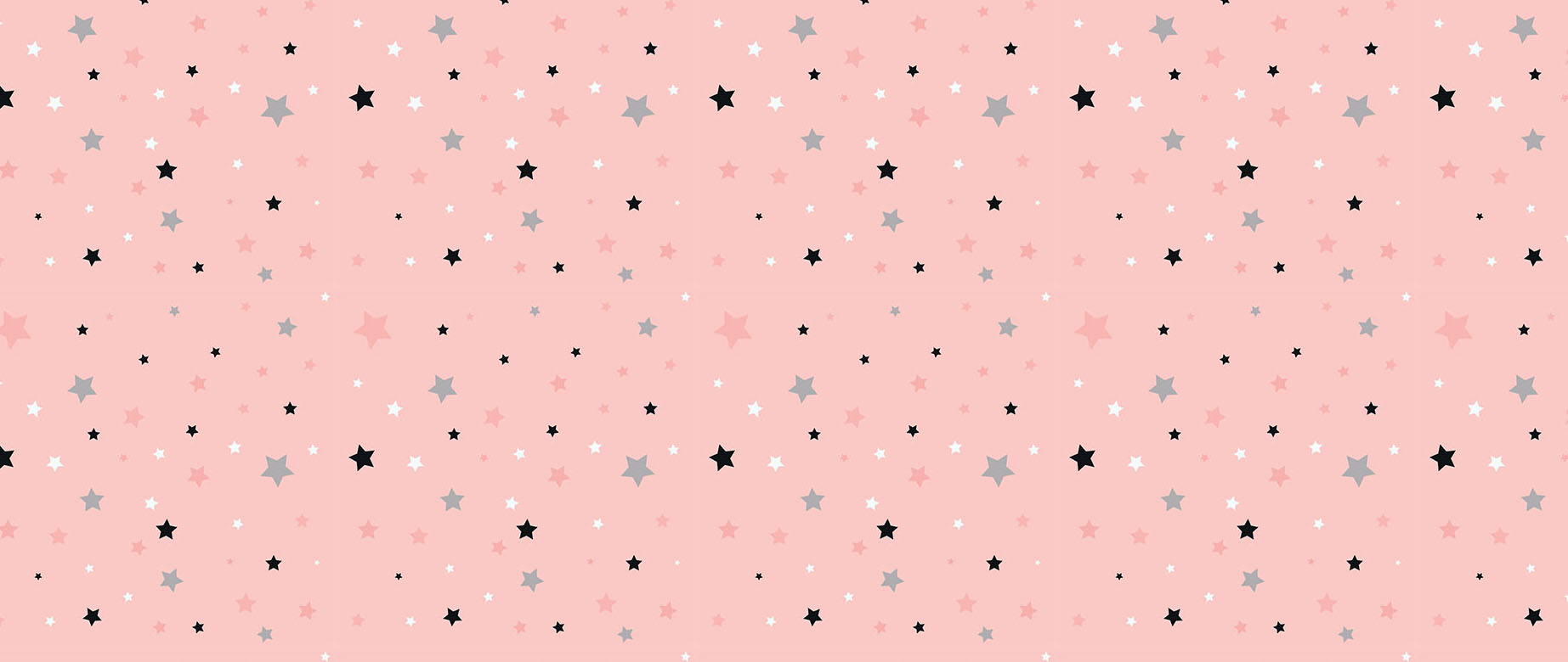 colourful-stars-in-pink-sky-wallpaper-seamless-repeat-view