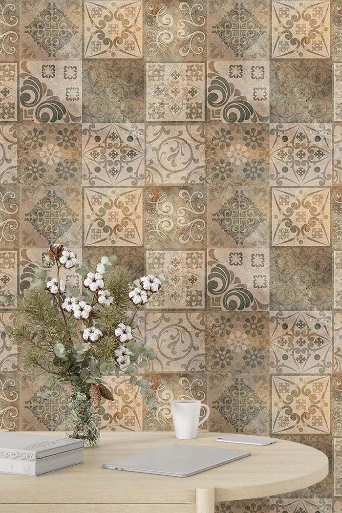 beige-vintage-indian-tile-wallpaper-detailed