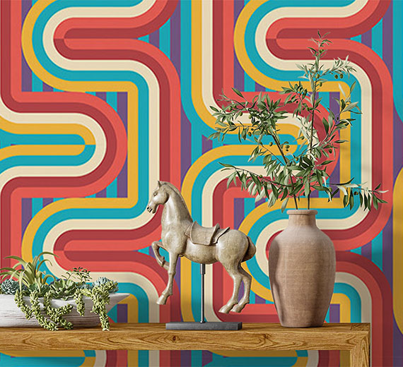 red-zigzag-design-Seamless design repeat pattern wallpaper-thumb