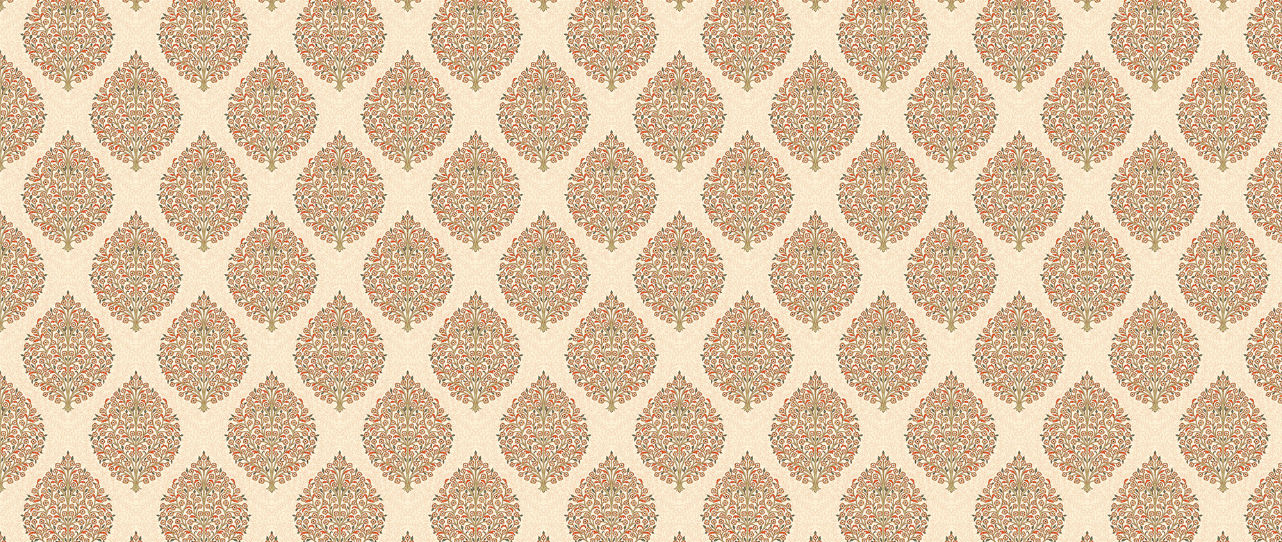 artistic-floral-plant-design-in-beige-wallpapers-full-wide-view