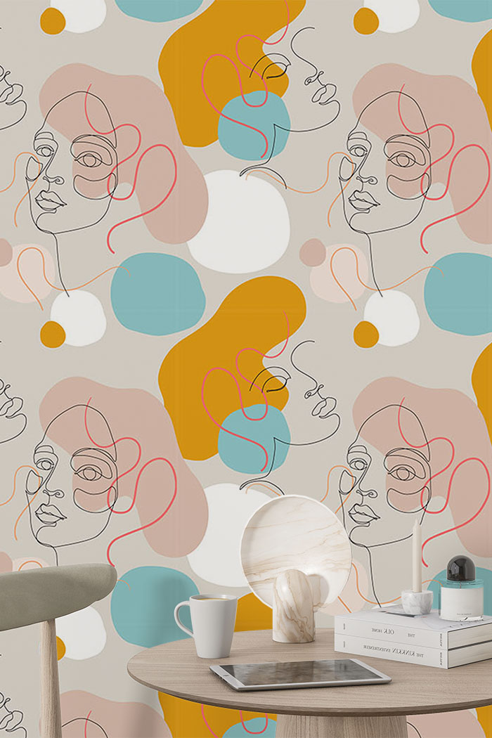 modern-line-drawn-women-face-wallpaper-long-image
