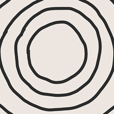 beige-round-design-Seamless design repeat pattern wallpaper-zoom-view