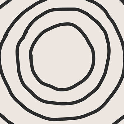 beige-round-design-Seamless design repeat pattern wallpaper-zoom-view