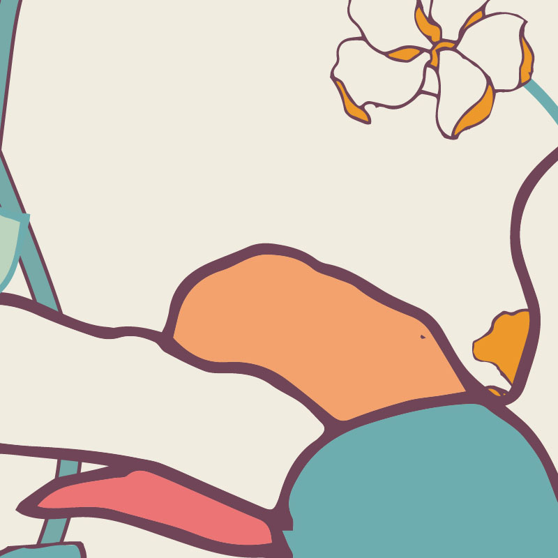 beige-colour-background-flower-vine-wallpaper-zoom-view