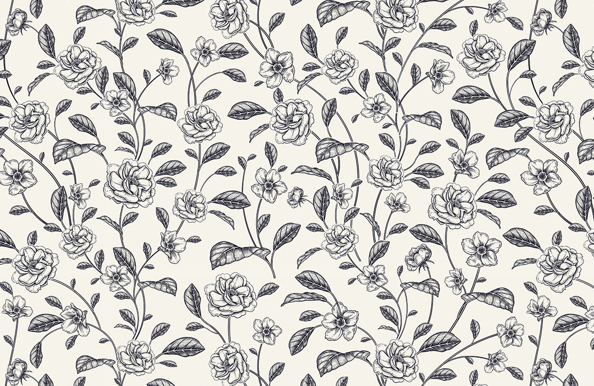 small-floral-vine-pencil-sketch-design-wallpapers-only-image