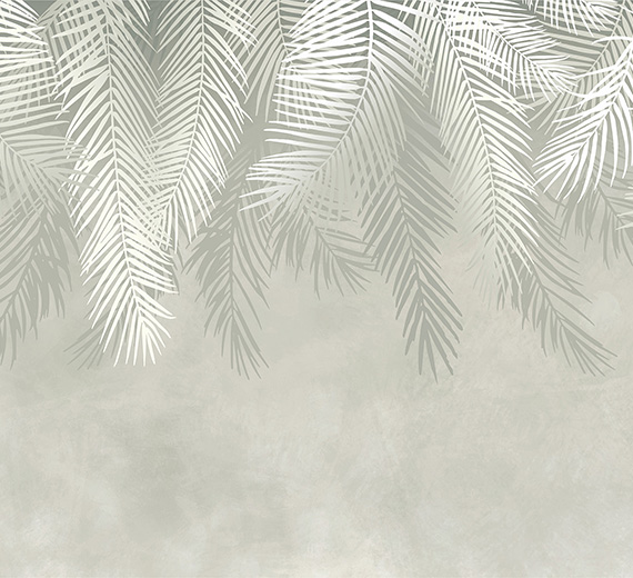 green-palm-leaves-over-a-vintage-grunge-wall-murals-thumb