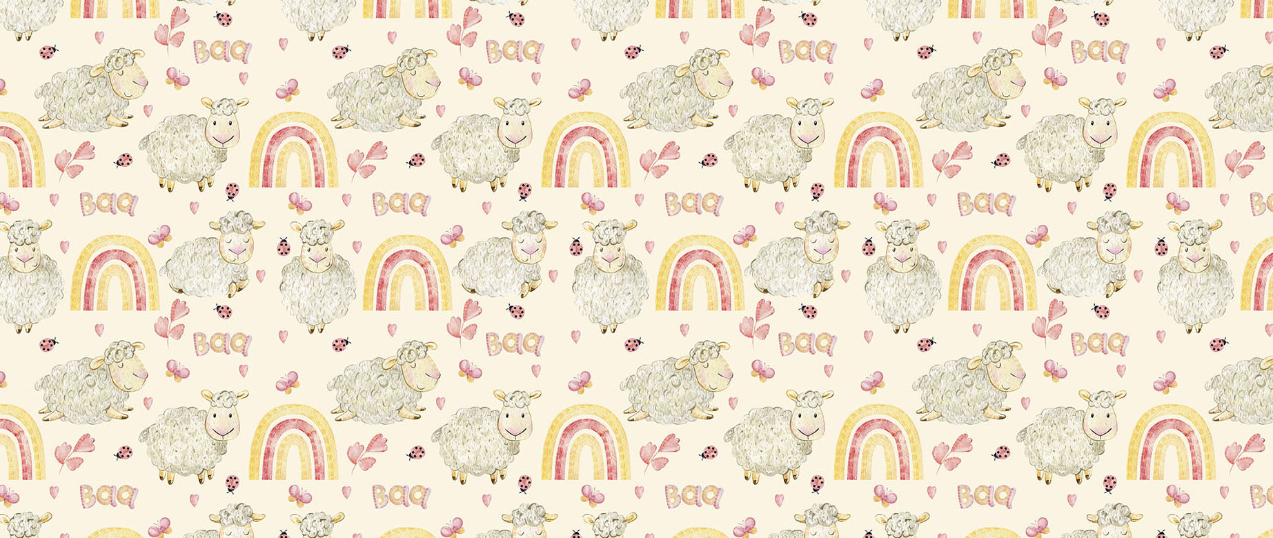 cute-rainbow-and-baa-baa-sheep-wallpaper-seamless-repeat-view