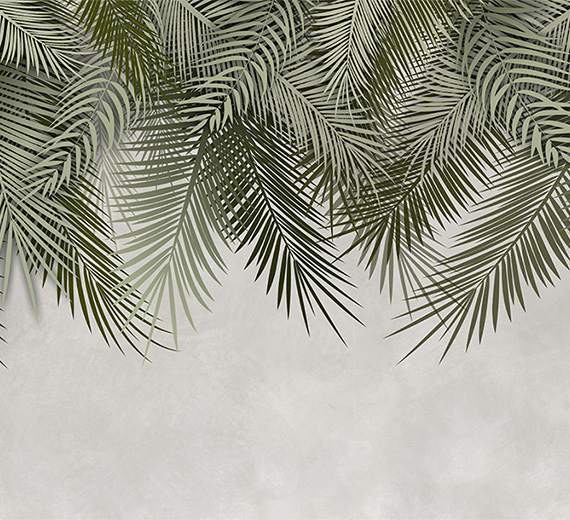 palm-leaves-on-a-concrete-wall-murals-thumb