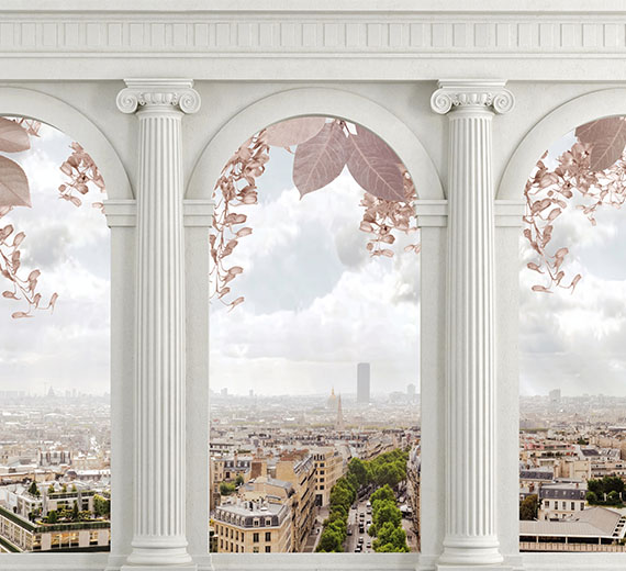 view-of-paris-city-through-arch-pillars-wallpaper-thumb