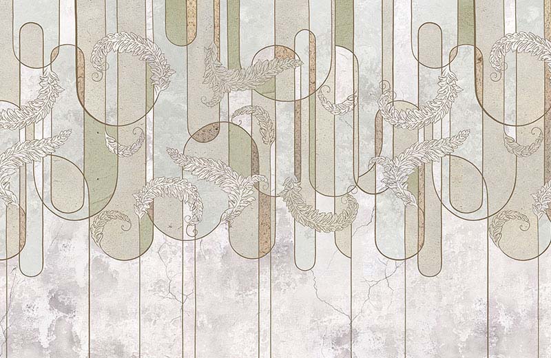 beige-floral-arch-geometric-wallpaper-wallpaper-full-view