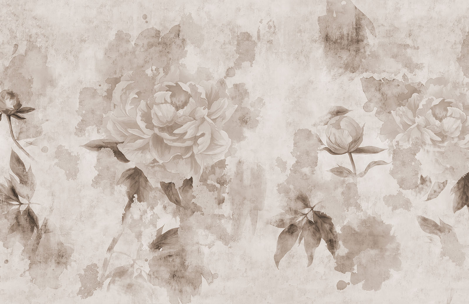 vintage-roses-and-leaves-wallpaper-wallpaper-design