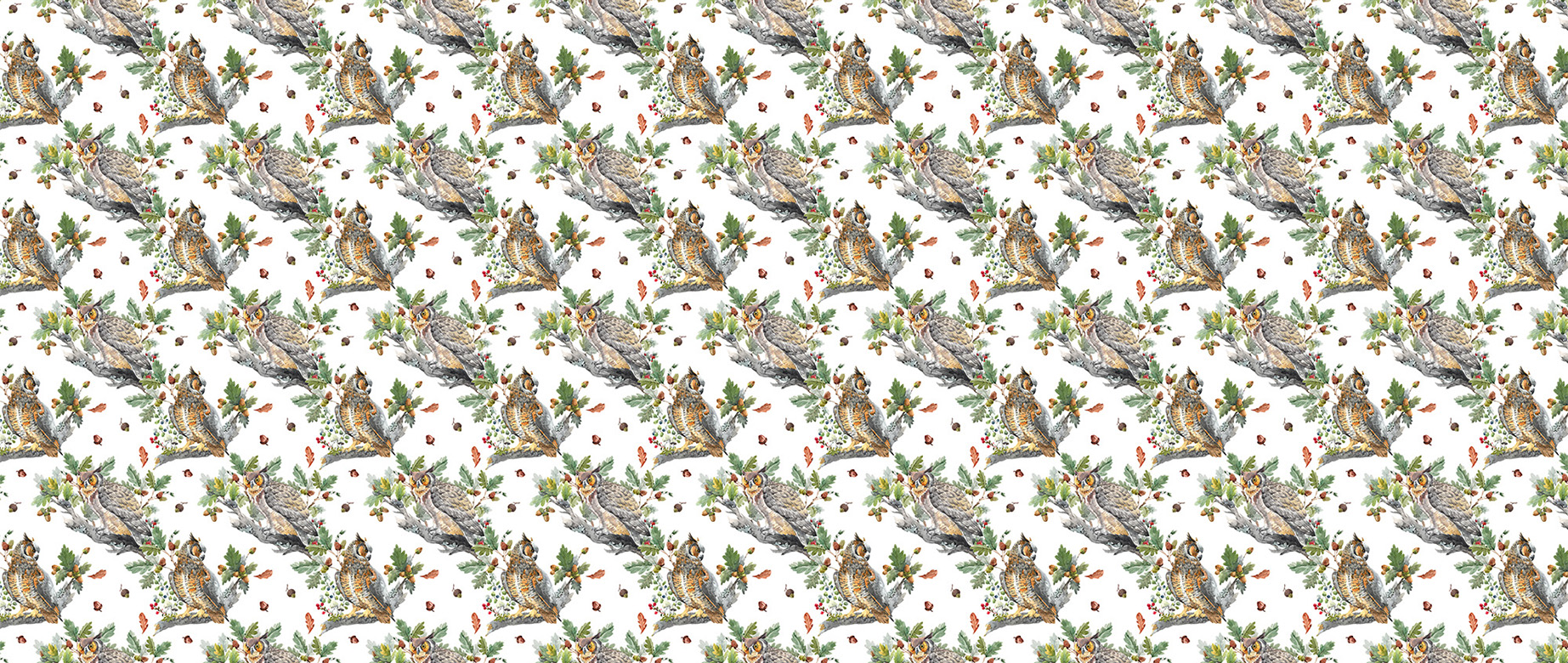 white-birds-design-Seamless design repeat pattern wallpaper-in-wide-room