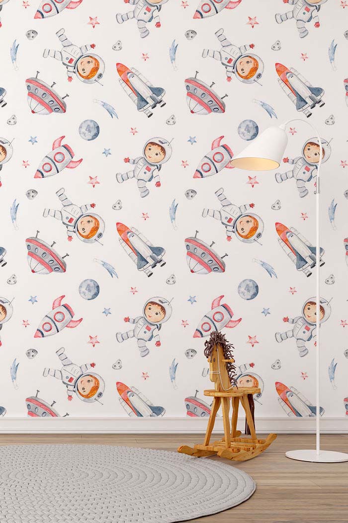 white-space-kids-room-astronaut-watercolour-wallpaper-detailed