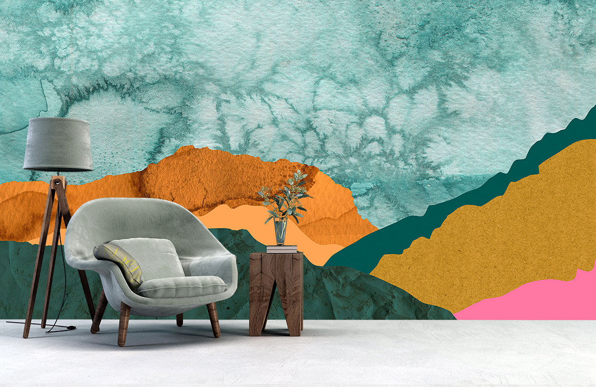 Green 3D Wallpaper For Home | Morphico