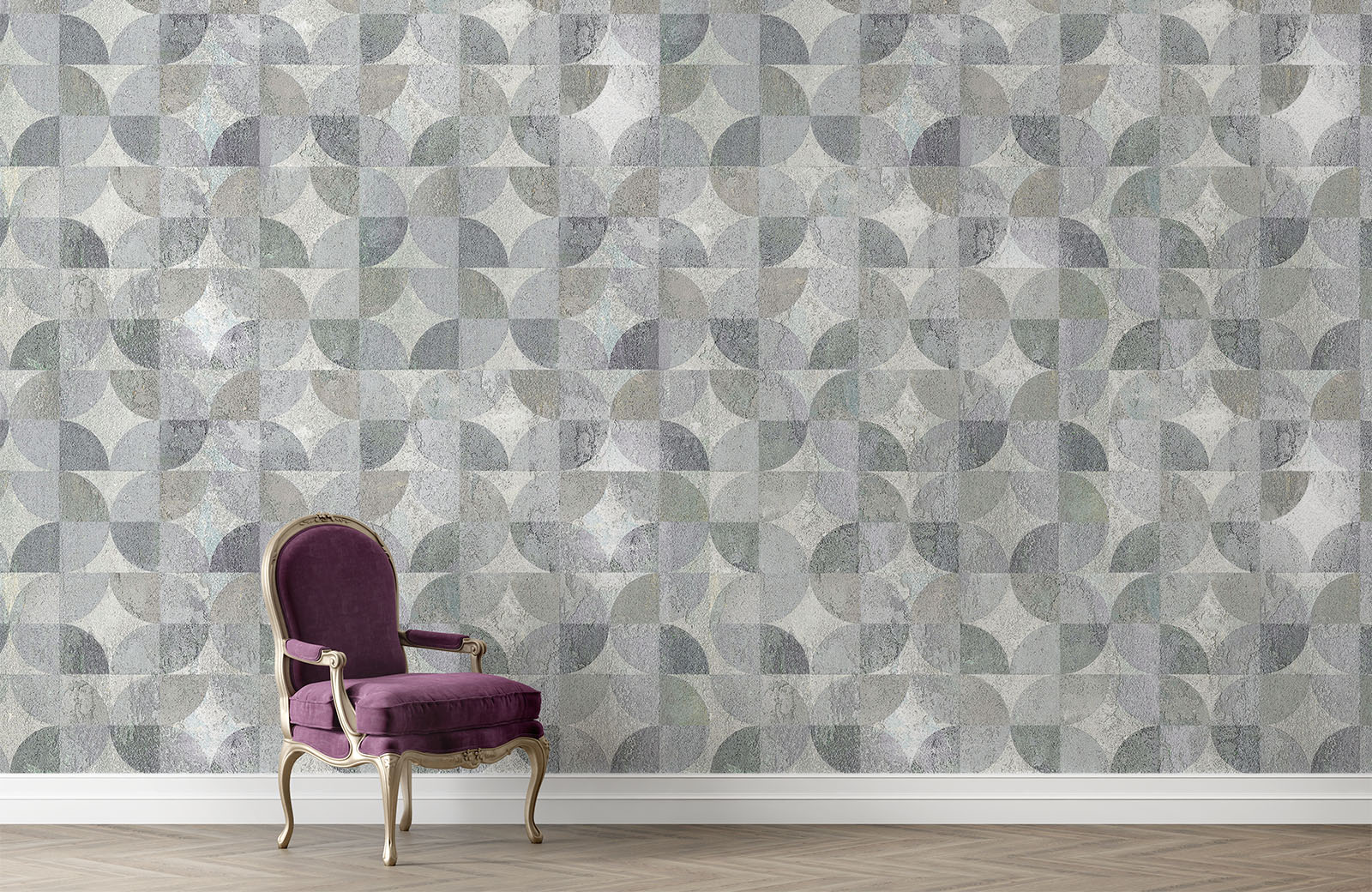 Cement Texture Wallpaper for Contemporary Homes | Morphico