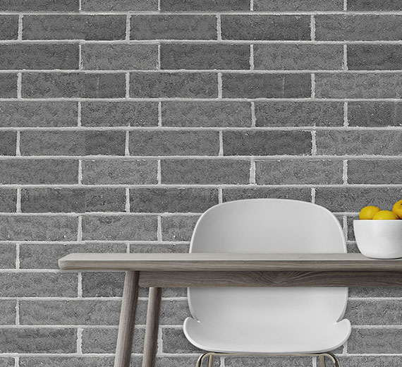 grey-brick-design-Singular design large mural-thumb