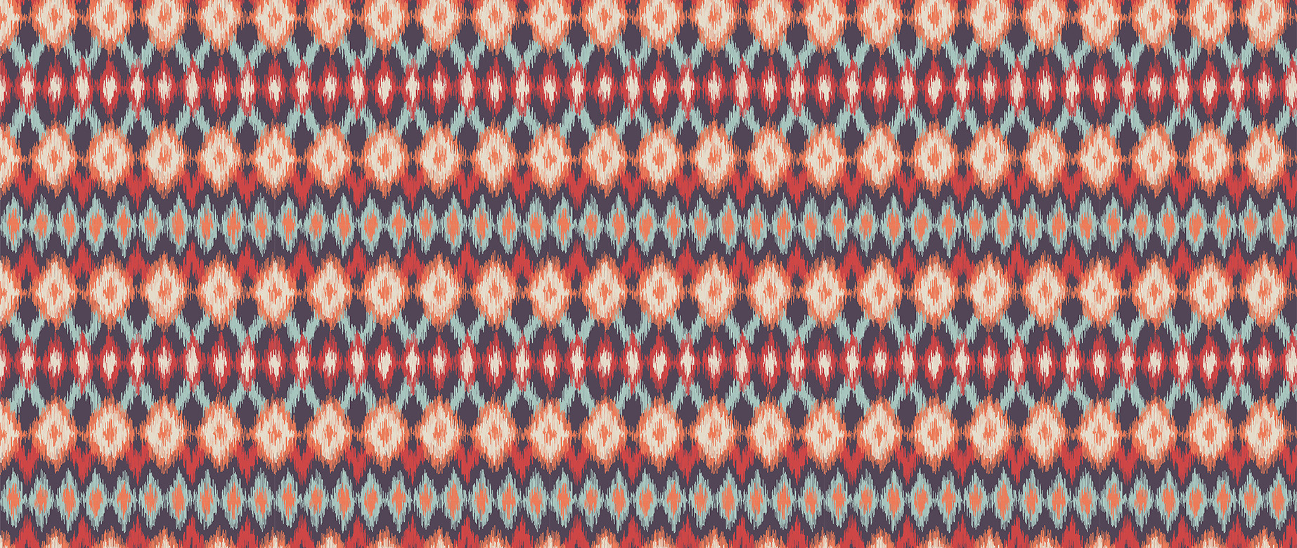 multi-colour-ethnic-ikat-pattern-wallpapers-full-wide-view